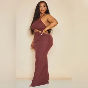 Brown Dress Pretty Little Thing Plus Size Evening Dresses PrettyLittleThing Dresses Pretty Little Thing Plus Size Brown Dress Pretty Little Thing Plus Size Evening Dresses PrettyLittleThing Dresses Pretty Little Thing Plus Size